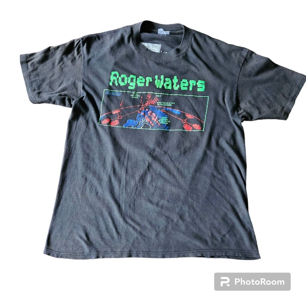 Vintage 1987 Roger Waters KAOS Tour Concert T-Shirt Size XL